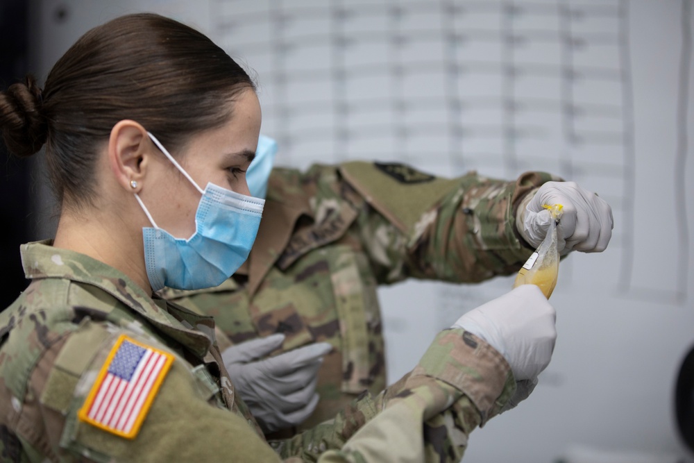 Preventive medicine team performs checkups to ensure health and safety on Dona Ana