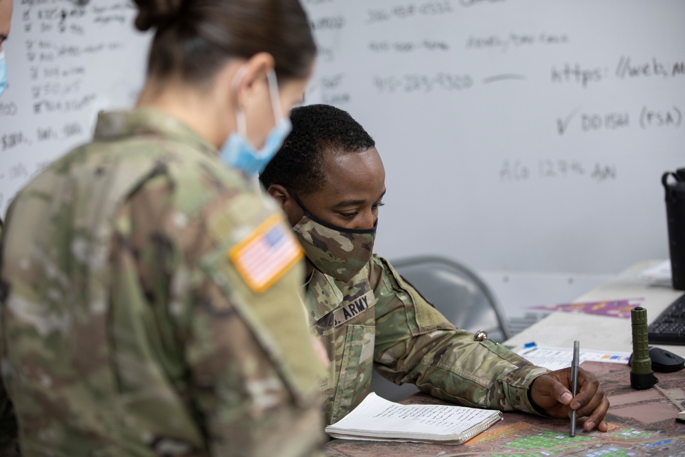 Preventive medicine team performs checkups to ensure health and safety on Dona Ana