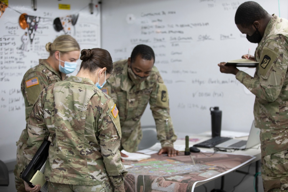 Preventive medicine team performs checkups to ensure health and safety on Dona Ana