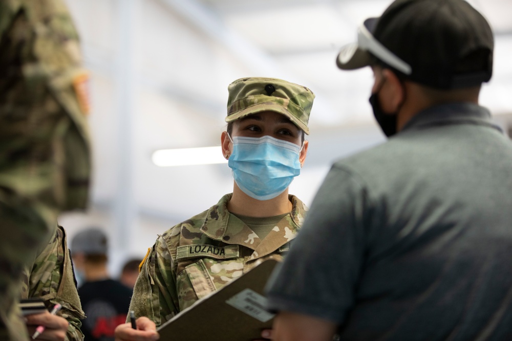 Preventive medicine team performs checkups to ensure health and safety on Dona Ana