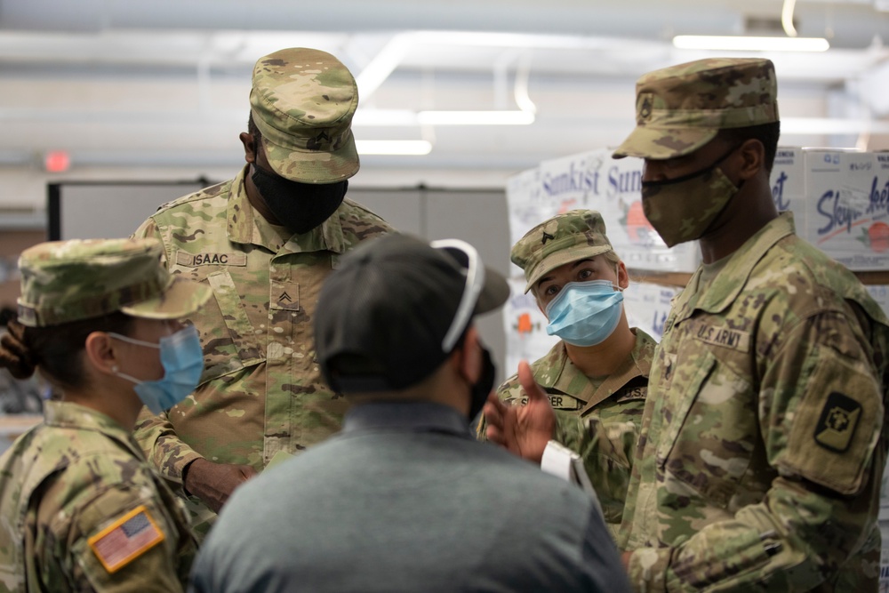 Preventive medicine team performs checkups to ensure health and safety on Dona Ana