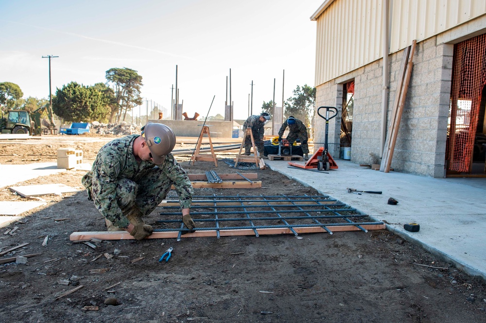 Seabees, Marines Train For Construction Operations