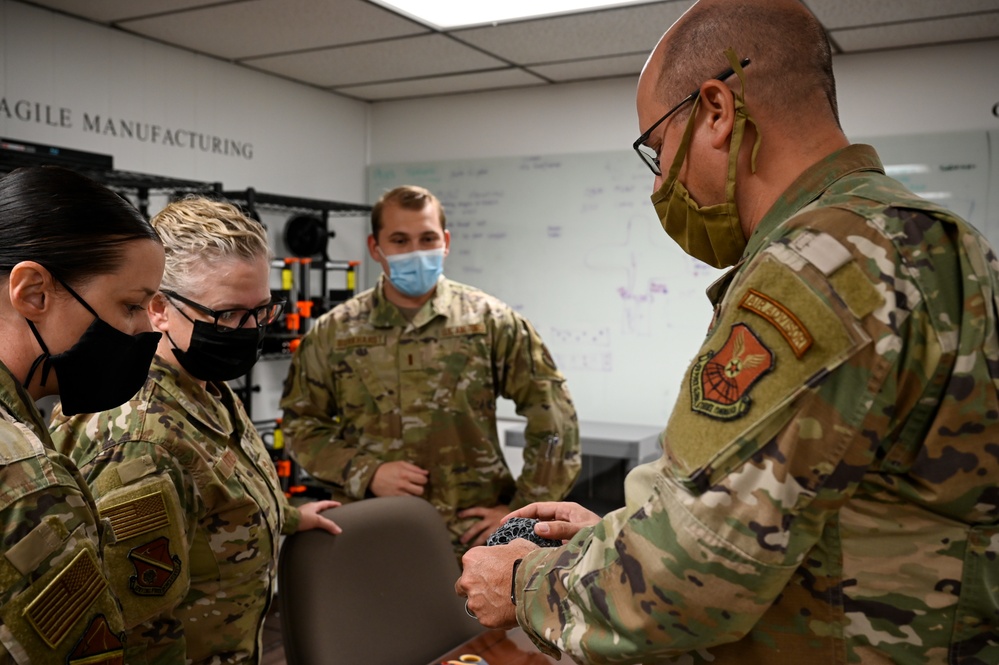 CMSgt Stephanie Cates conducts Kirtland AFB immersion