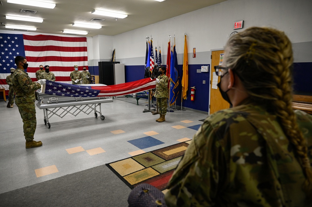 CMSgt Stephanie Cates conducts Kirtland AFB immersion