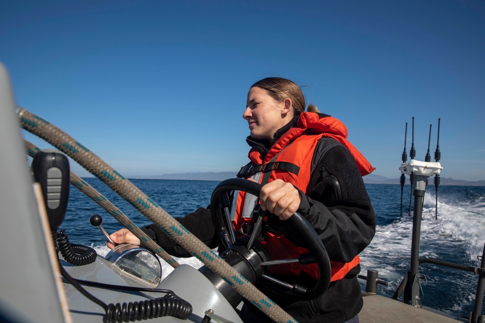 USS Makin Island Small Boat Operations