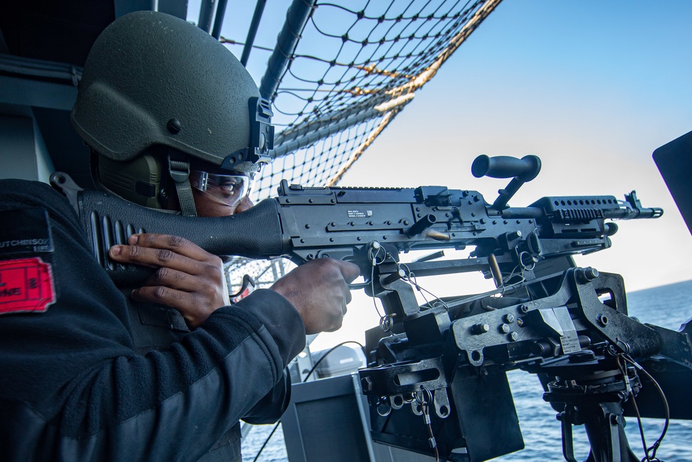 USS Makin Island Live Fire Training