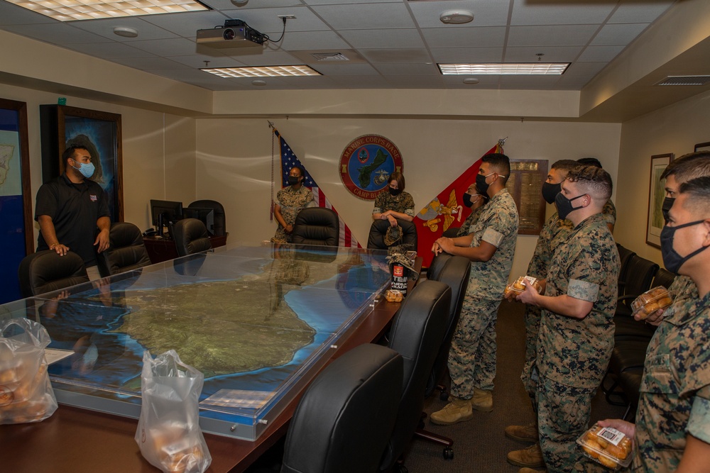 USO Tumon Bay Visits MCB Camp Blaz