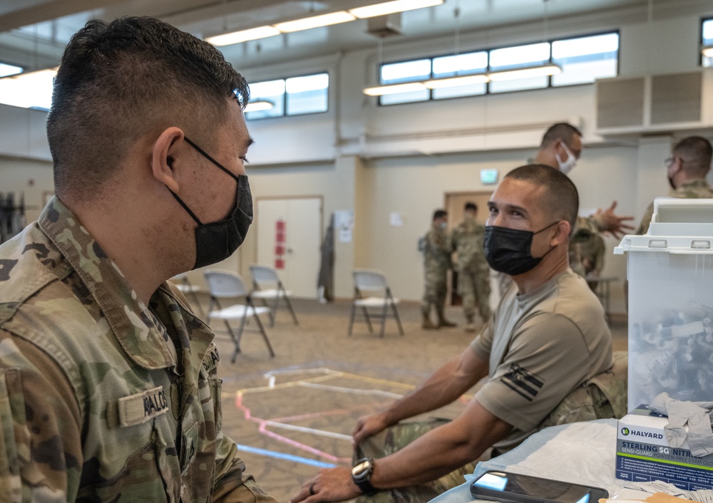Hawaii National Guard receive COVID-19 vaccine