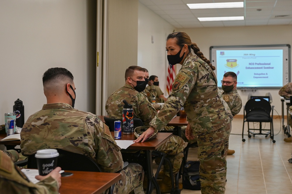 Andersen AFB hosts a NCO Professional Enhancement Seminar