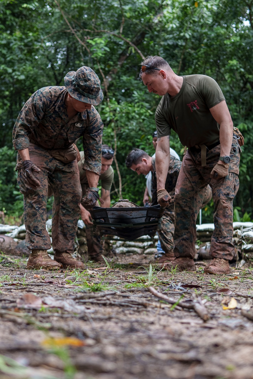 Palau's First Buried Disposal