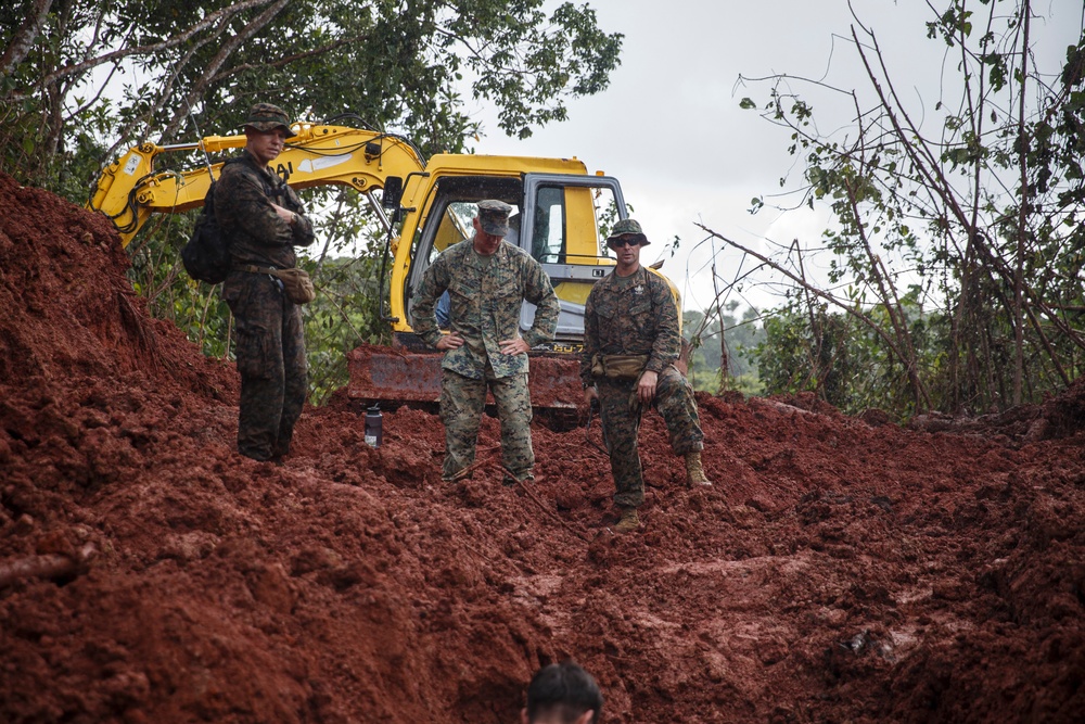 Palau's First Buried Disposal