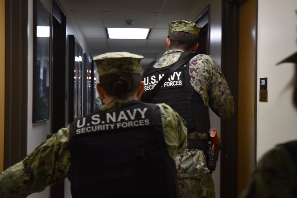 NAS JRB Fort Worth conduct an active shooter exercise