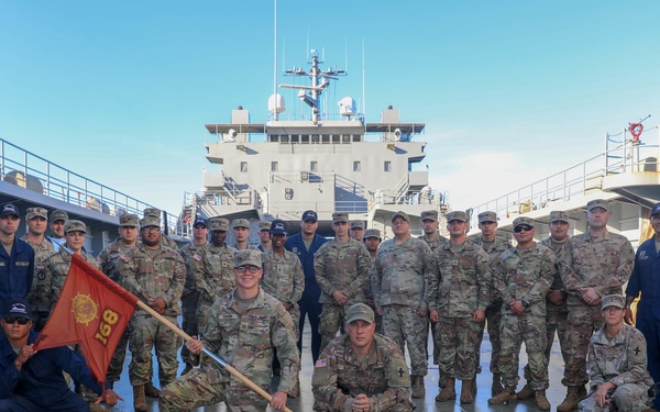 U.S. Army Watercraft Transports Infantry in Hawaii