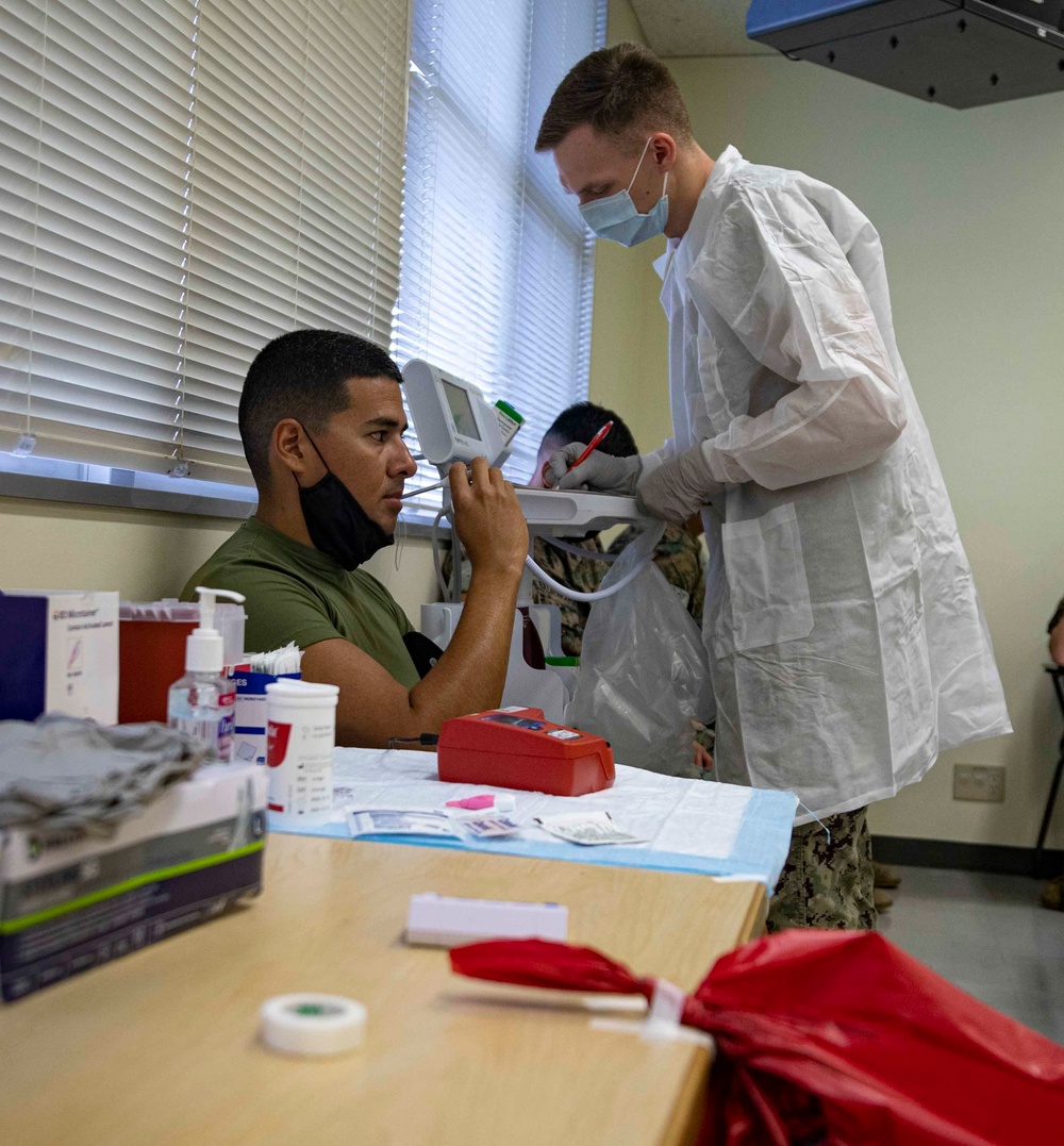 Blood Drive on Camp Foster
