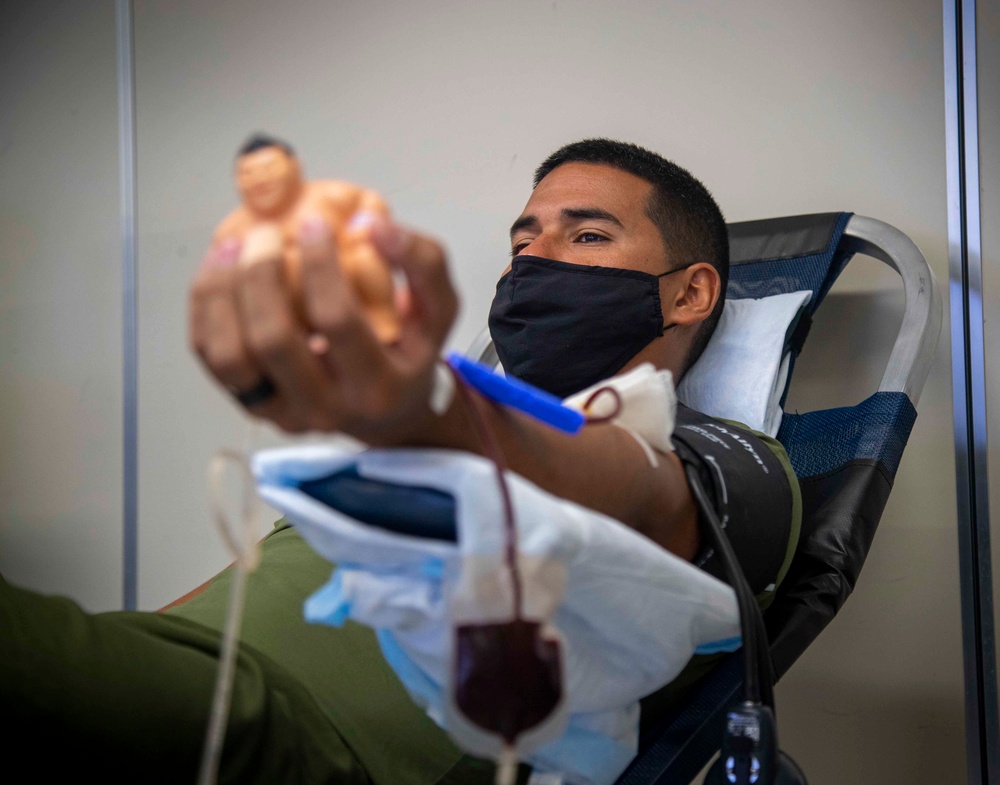 Blood Drive on Camp Foster
