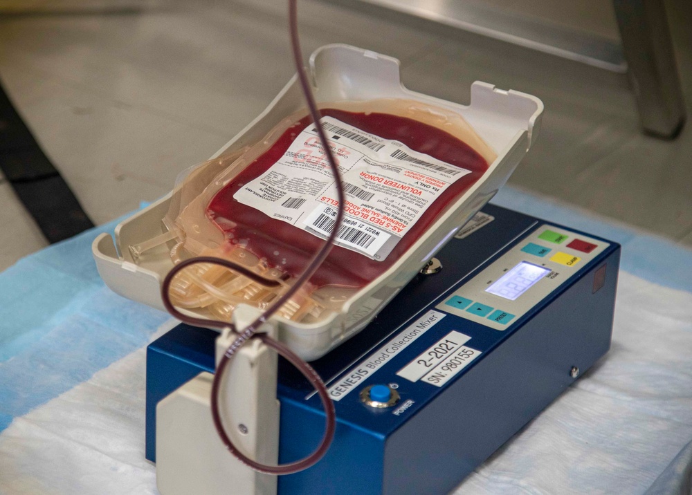 Blood Drive on Camp Foster