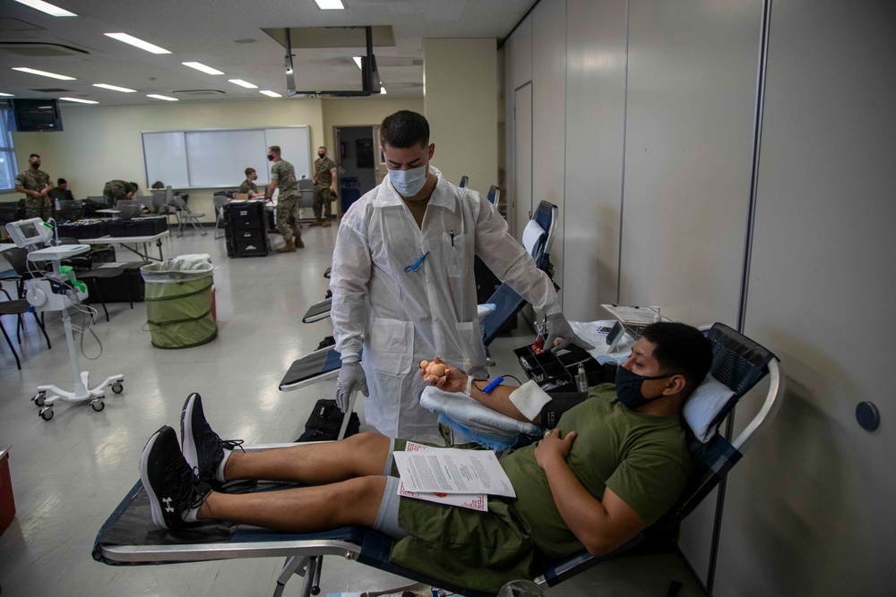 Blood Drive on Camp Foster