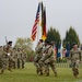 522nd MI Battalion cases colors enroute to Italy