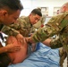 Iraqi Airforce Clinic soldiers receive basic medical exercises