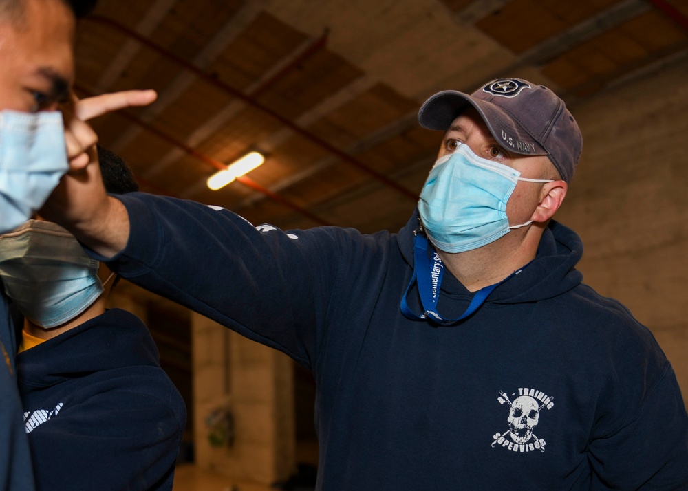 NSA Naples Auxillary Security Forces Training