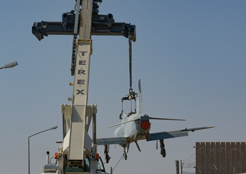Multi-national forces transport Kuwait aircraft