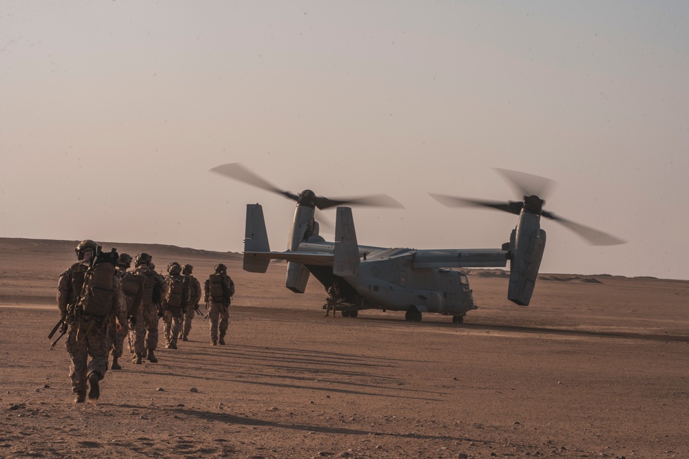 Charlie Company conducts QRF training in Kuwait