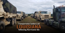 Ohio ARNG transportation units answer Louisiana’s call following Hurricane Ida