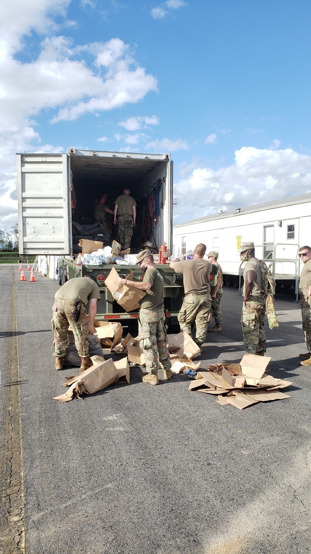 Ohio ARNG transportation units answer Louisiana’s call following Hurricane Ida