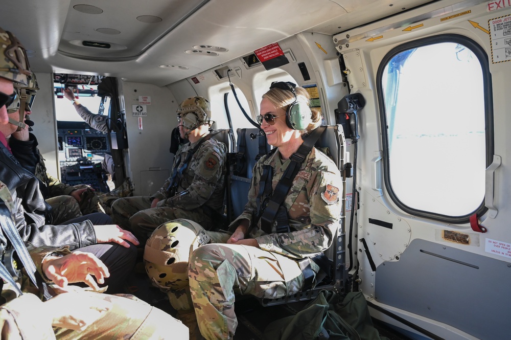 Maj. Gen. Edmondson Visits the 351st Special Warfare Training Squadron