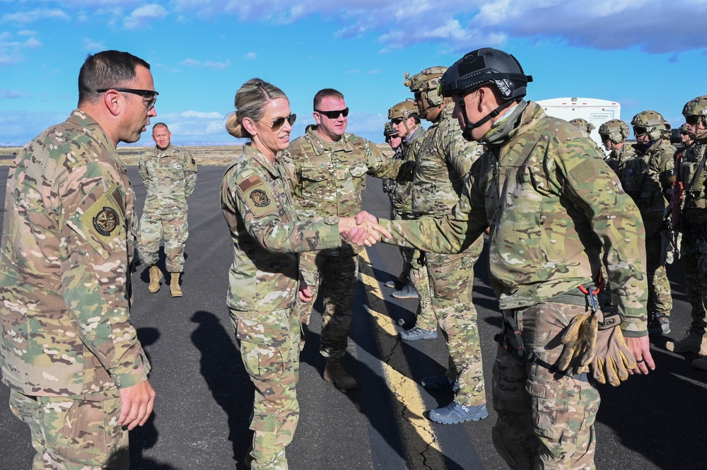 Maj. Gen. Edmondson Visits 351st the Special Warfare Training Squadron