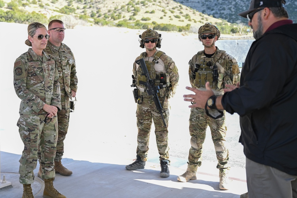 Maj. Gen. Edmondson Visits the 351st Special Warfare Training Squadron