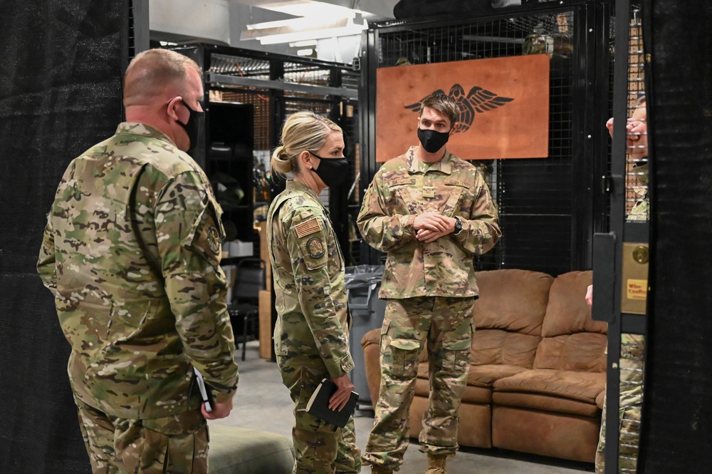 Maj. Gen. Edmondson Visits the 351st Special Warfare Training Squadron