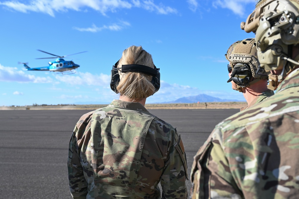 Maj. Gen. Edmondson Visits the 351st Special Warfare Training Squadron