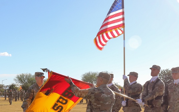 1st Armored Division Division Sustainment Brigade Reflagging Ceremony