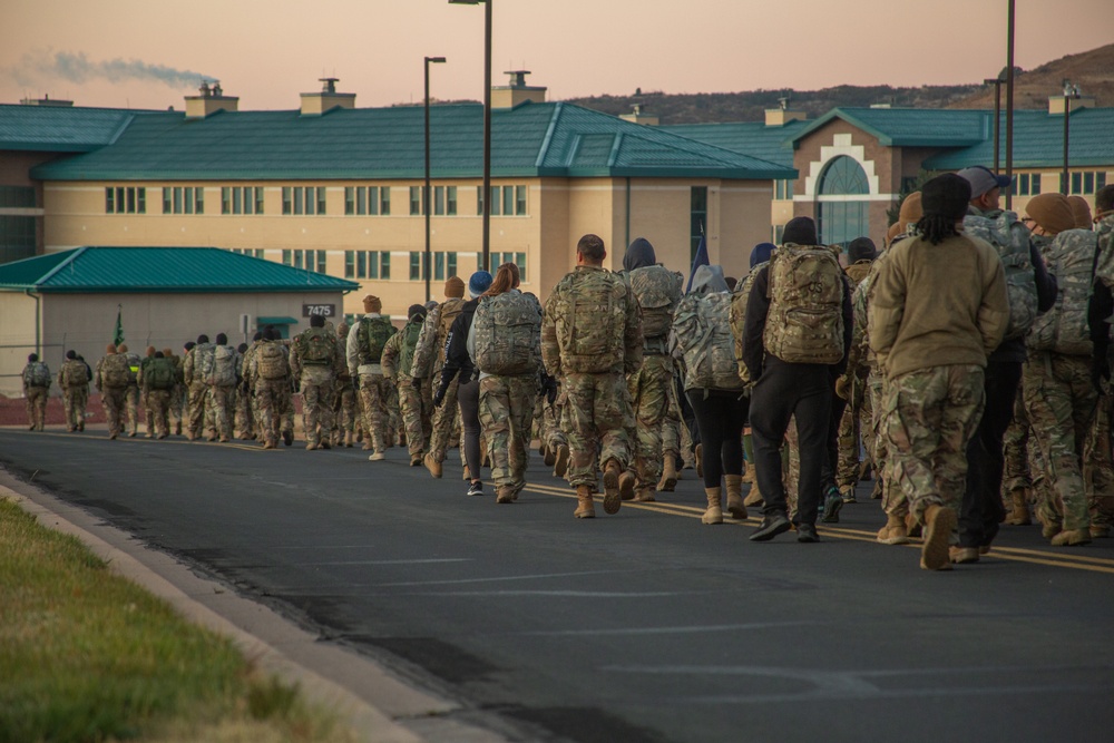 10th Special Forces Group (Airborne) Holds Inaugural Ruck, Walk Talk Event