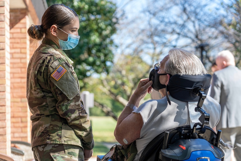 MDNG supports Charlotte Hall Veterans Home Vaccination &amp; Education Event