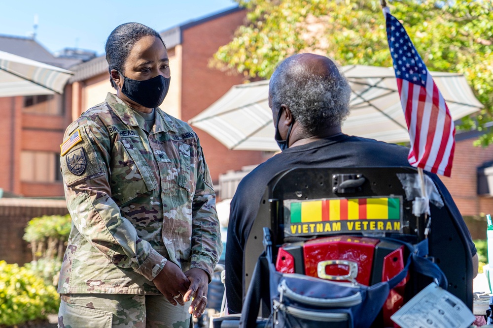 MDNG supports Charlotte Hall Veterans Home Vaccination &amp; Education Event