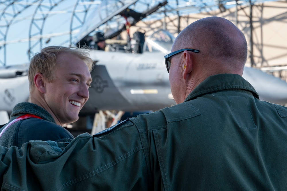 Father and son reunite at SJAFB