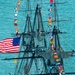 USS Constitution goes underway in honor of Vietnam Veteran