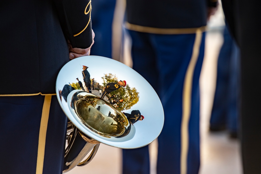 Lt. Gen. Charalampos Lalousis, Chief of the Hellenic Army General Staff Participates in an Army Full Honors Wreath-Laying Ceremony at the Tomb of the Unknown Soldier