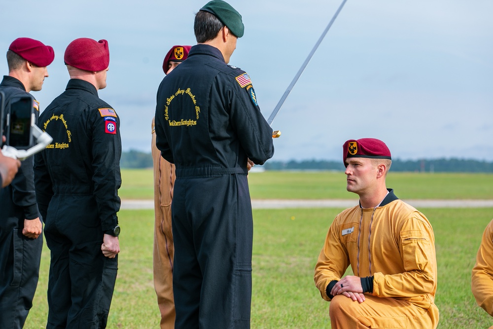 U.S. Army Parachute Team welcomes their newest members