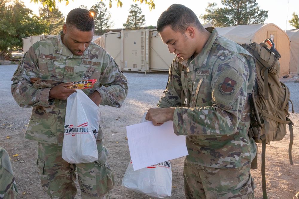 Task Force Holloman receives care packages from Operation Gratitude