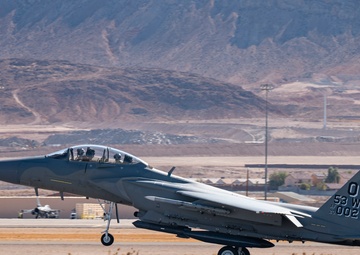 F-15EX undergoes operational test mission at Nellis AFB