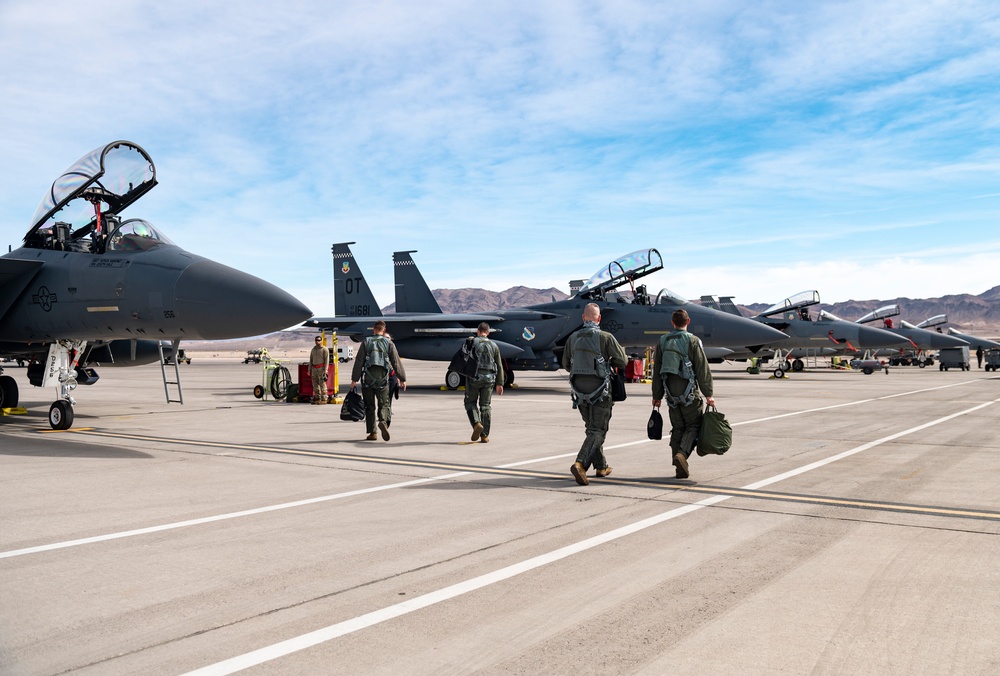 F-15EX Integrated Test and Evaluation at Nellis AFB