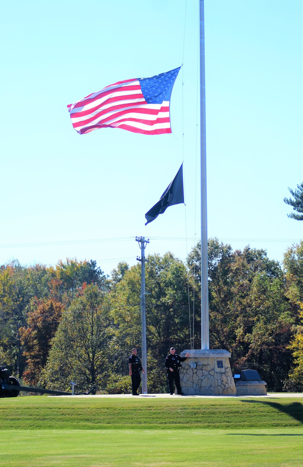 DVIDS - News - Photo Essay: U.S. flag at half-staff to honor Gen. Colin ...