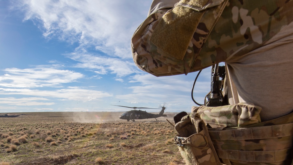 75th Rangers Train in Idaho