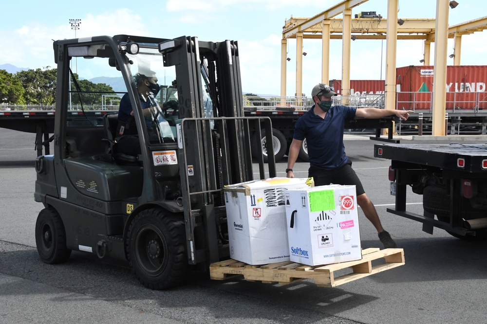 735 AMS receives COVID-19 vaccine for shipment to Kwajalein