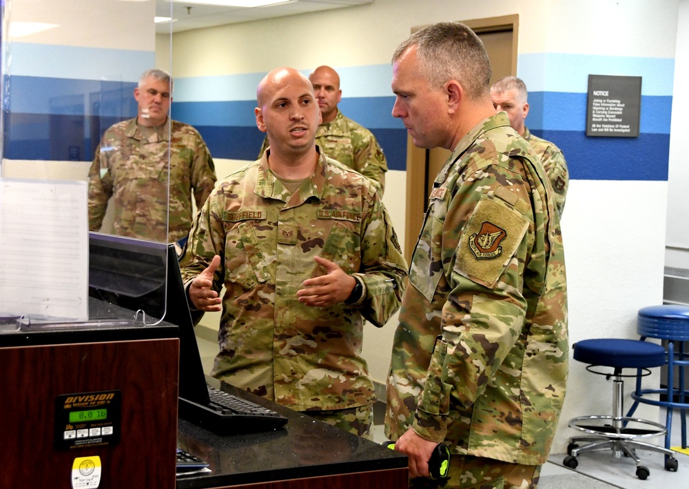 DVIDS - Images - Brig. Gen. Tyler visits 735 AMS [Image 1 of 2]