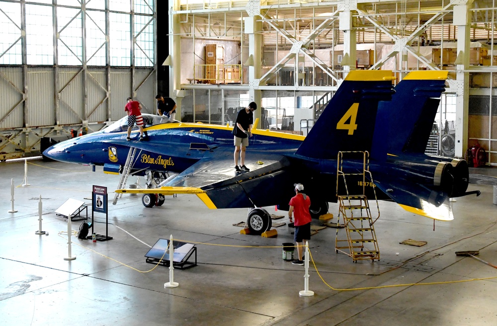 735 AMS Airmen volunteer at Pearl Harbor Aviation Museum to celebrate Independence Day