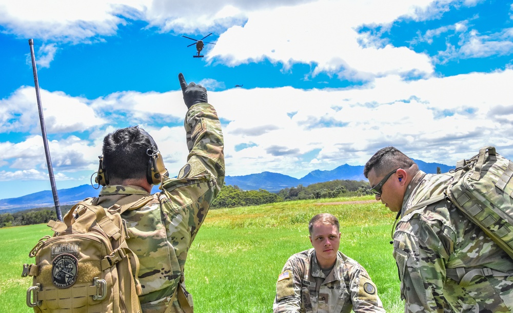 126th and 189th Aviation Regiments conduct hoist operations